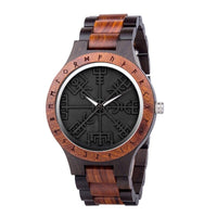 Reloj de madera - Vegvisir Reloj de madera - Vegvisir