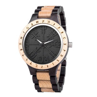 Reloj de madera - Vegvisir Reloj de madera - Vegvisir