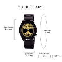 Reloj de madera - Yggdrasil Reloj de madera - Yggdrasil