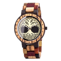Reloj de madera - Yggdrasil Bois Intense Reloj de madera - Yggdrasil Bois Intense