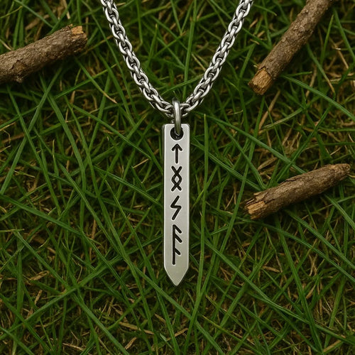 Collier nordique Pendentif de protection runique d'Odin - Odins Hall