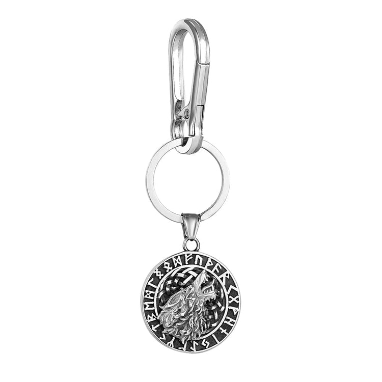 Llavero de plata Fenrir's roar Llavero de plata Fenrir's roar