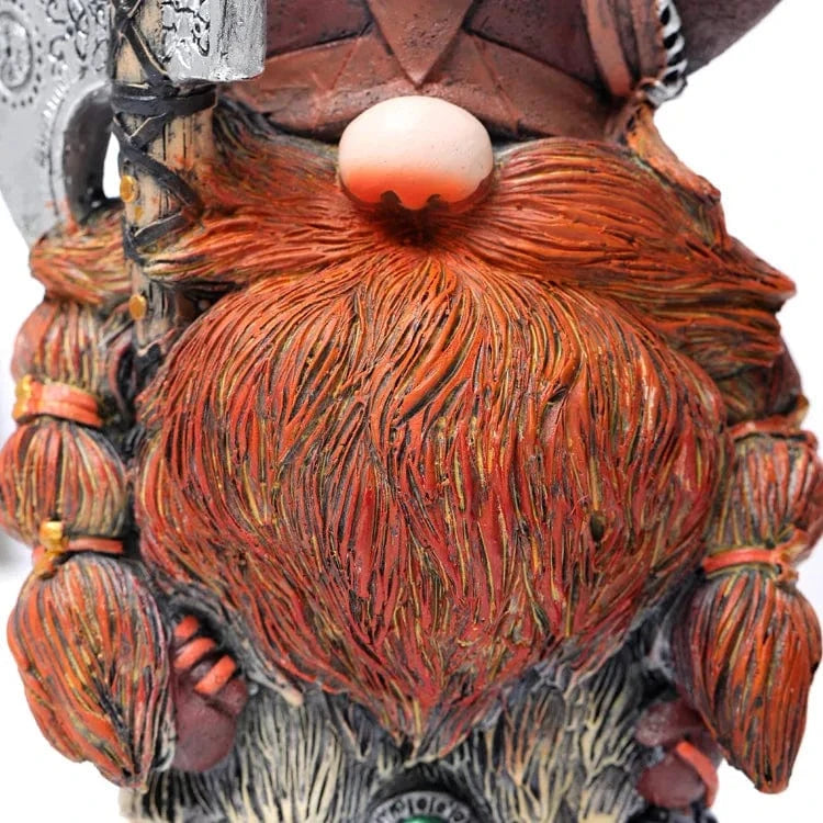 Gran estatua de un guerrero vikingo Gran estatua de un guerrero vikingo
