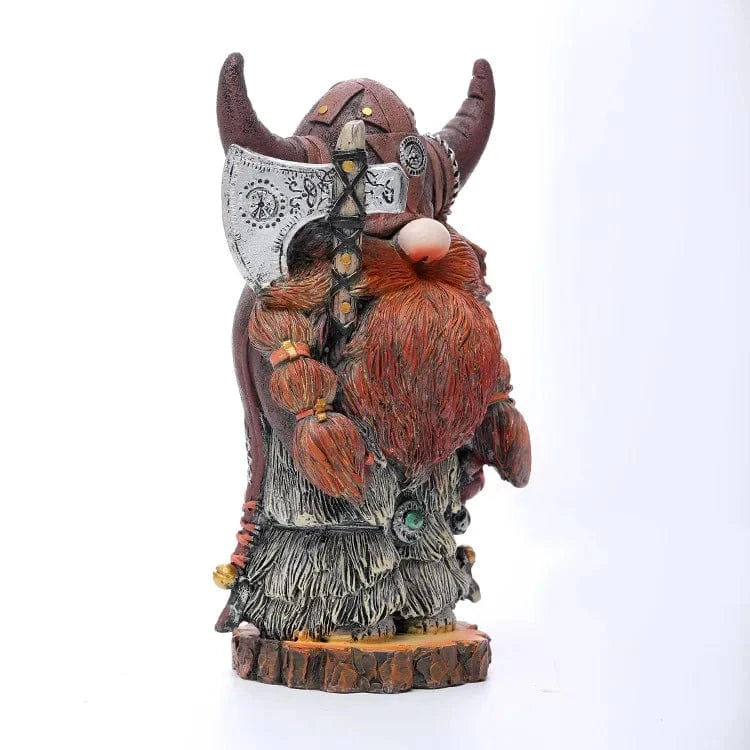 Gran estatua de un guerrero vikingo Gran estatua de un guerrero vikingo
