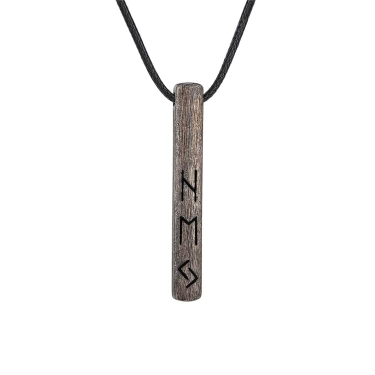 Amuleto vikingo del alfabeto rúnico Futhark - acero inoxidable Amuleto vikingo del alfabeto rúnico Futhark - acero inoxidable