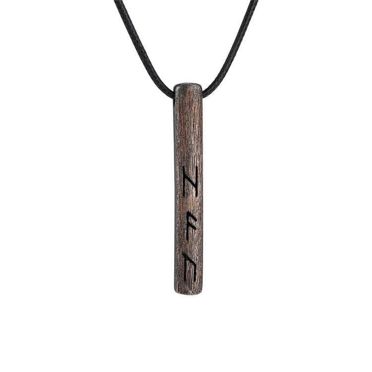 Amuleto vikingo del alfabeto rúnico Futhark - acero inoxidable Amuleto vikingo del alfabeto rúnico Futhark - acero inoxidable