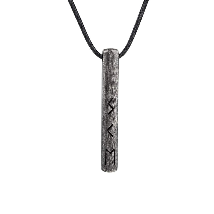 Amuleto vikingo del alfabeto rúnico Futhark - acero inoxidable Amuleto vikingo del alfabeto rúnico Futhark - acero inoxidable