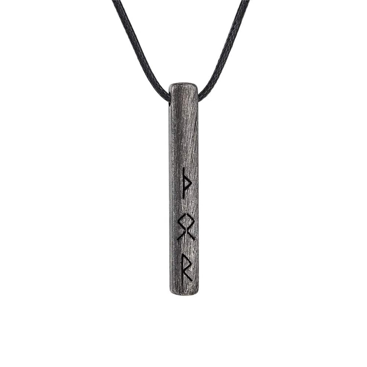 Amuleto vikingo del alfabeto rúnico Futhark - acero inoxidable Amuleto vikingo del alfabeto rúnico Futhark - acero inoxidable