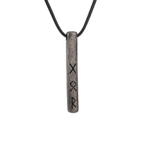 Amuleto vikingo del alfabeto rúnico Futhark - acero inoxidable Amuleto vikingo del alfabeto rúnico Futhark - acero inoxidable