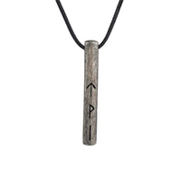 Amuleto vikingo del alfabeto rúnico Futhark - acero inoxidable Amuleto vikingo del alfabeto rúnico Futhark - acero inoxidable