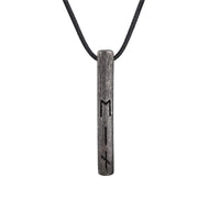 Amuleto vikingo del alfabeto rúnico Futhark - acero inoxidable Amuleto vikingo del alfabeto rúnico Futhark - acero inoxidable