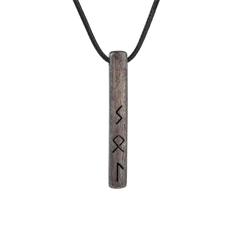 Amuleto vikingo del alfabeto rúnico Futhark - acero inoxidable Amuleto vikingo del alfabeto rúnico Futhark - acero inoxidable