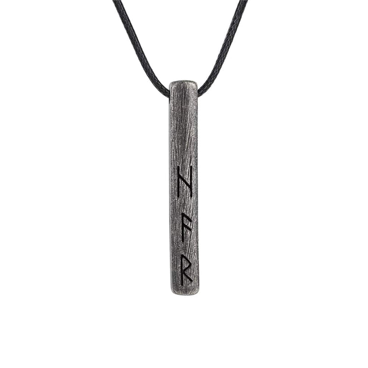 Amuleto vikingo del alfabeto rúnico Futhark - acero inoxidable Amuleto vikingo del alfabeto rúnico Futhark - acero inoxidable