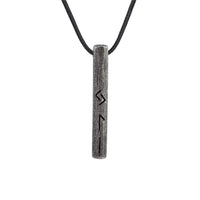 Amuleto vikingo del alfabeto rúnico Futhark - acero inoxidable Amuleto vikingo del alfabeto rúnico Futhark - acero inoxidable