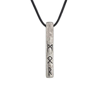 Amuleto vikingo del alfabeto rúnico Futhark - acero inoxidable Amuleto vikingo del alfabeto rúnico Futhark - acero inoxidable