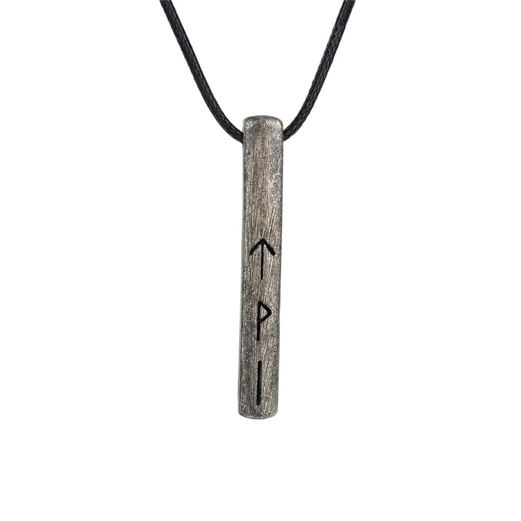 Amuleto vikingo del alfabeto rúnico Futhark - acero inoxidable Amuleto vikingo del alfabeto rúnico Futhark - acero inoxidable