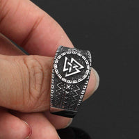 Anillo Valknut | Acero inoxidable Anillo Valknut | Acero inoxidable