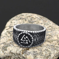 Anillo Valknut | Acero inoxidable Anillo Valknut | Acero inoxidable