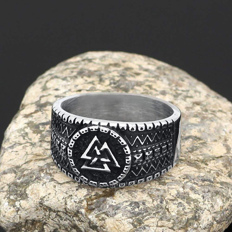 Anillo Valknut | Acero inoxidable Anillo Valknut | Acero inoxidable