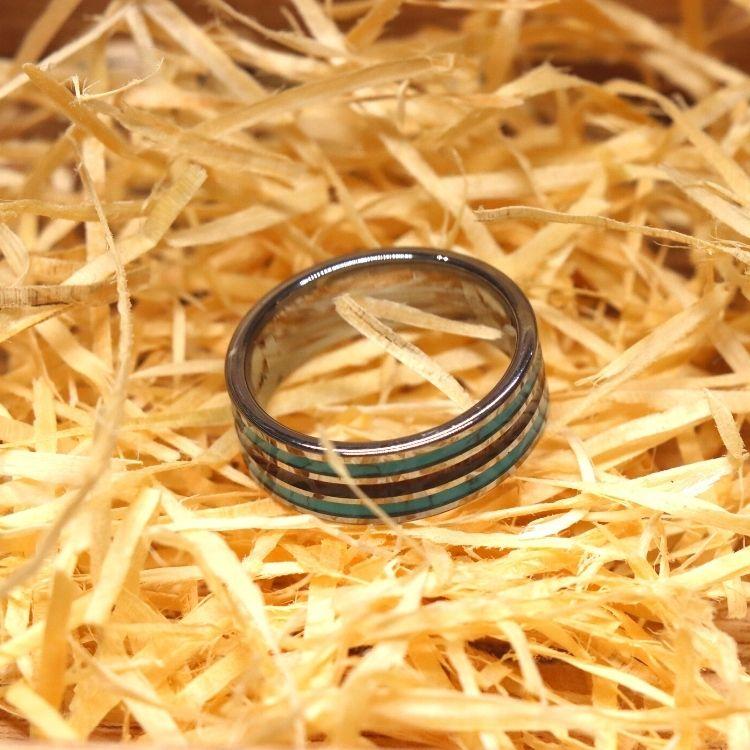 Anillo de chamán \"Conexión con la Tierra Anillo de chamán \"Conexión con la Tierra