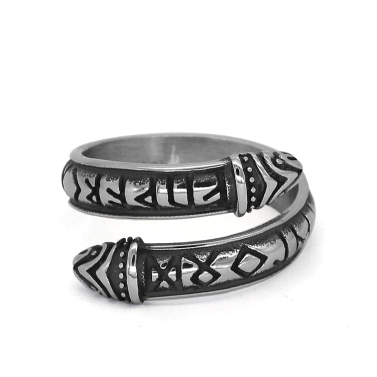 Anillo rúnico abierto Anillo rúnico abierto