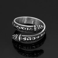 Anillo rúnico abierto Anillo rúnico abierto