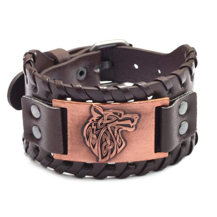 Correa de cuero ajustable - Fenrir Wolf Correa de cuero ajustable - Fenrir Wolf