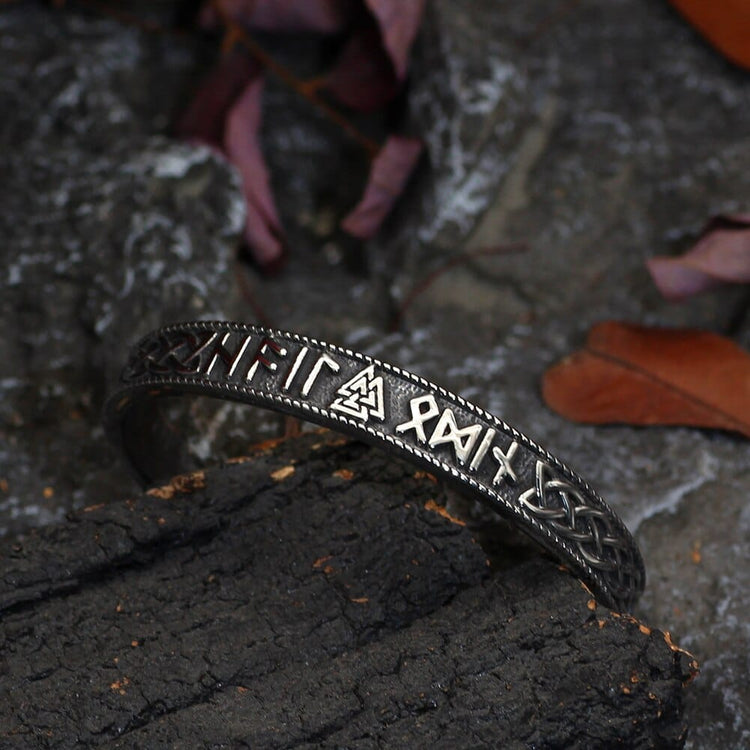 Pulsera rúnica Valknut Pulsera rúnica Valknut