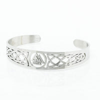 Pulsera ajustable de acero inoxidable Viking Valknut Pulsera ajustable de acero inoxidable Viking Valknut