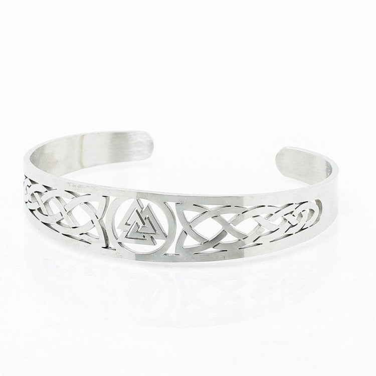 Pulsera ajustable de acero inoxidable Viking Valknut Pulsera ajustable de acero inoxidable Viking Valknut