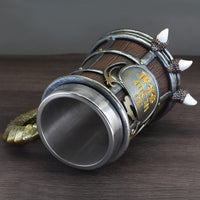 Taza vikinga \"All we need skal\" de resina Taza vikinga \"All we need skal\" de resina