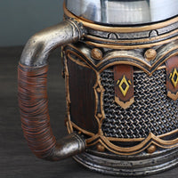 Taza vikinga \"Berserker Fury\" de resina Taza vikinga \"Berserker Fury\" de resina