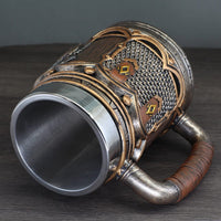 Taza vikinga \"Berserker Fury\" de resina Taza vikinga \"Berserker Fury\" de resina