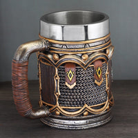 Taza vikinga \"Berserker Fury\" de resina Taza vikinga \"Berserker Fury\" de resina