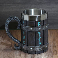Taza vikinga con runa nórdica Taza vikinga con runa nórdica
