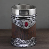 Taza vikinga \"aliento de dragón\" de resina Taza vikinga \"aliento de dragón\" de resina