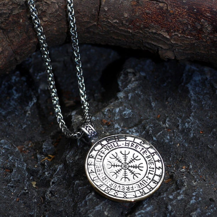 Collar árbol sagrado de Yggdrasil con Jörmungand Collar árbol sagrado de Yggdrasil con Jörmungand