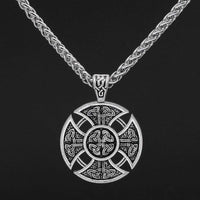 Collar Escudo Vikingo | Acero inoxidable Collar Escudo Vikingo | Acero inoxidable