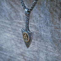 Collar de flechas vikingas - Rune Valknut Collar de flechas vikingas - Rune Valknut