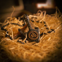 Collar de flechas vikingas - Rune Valknut Collar de flechas vikingas - Rune Valknut