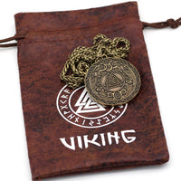 Collar de la Trinidad Vikinga - Valknut Collar de la Trinidad Vikinga - Valknut