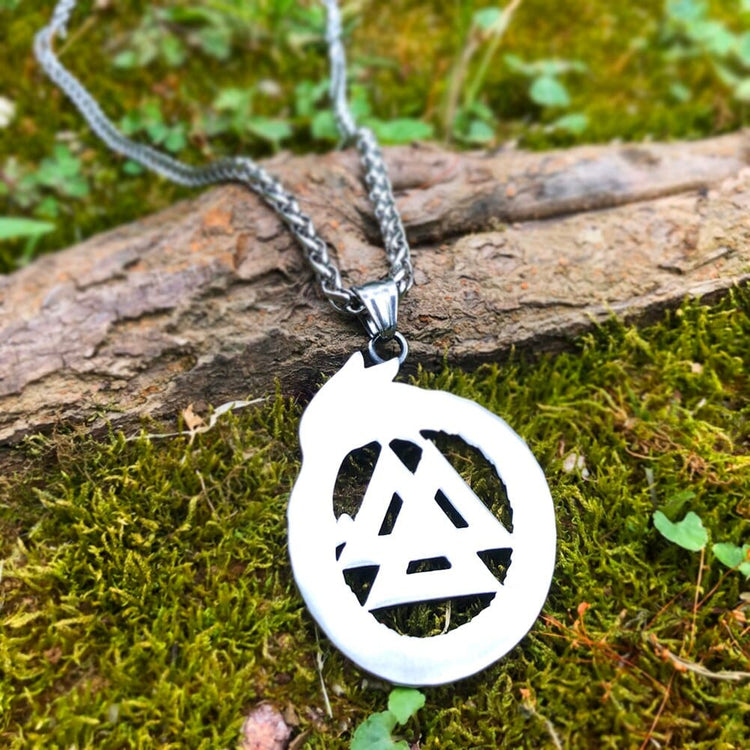 Collar de luchador valiente - Valknut Collar de luchador valiente - Valknut