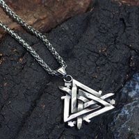 Collar Swords of the Fallen Heroes - Valknut Collar Swords of the Fallen Heroes - Valknut