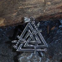 Collar Swords of the Fallen Heroes - Valknut Collar Swords of the Fallen Heroes - Valknut