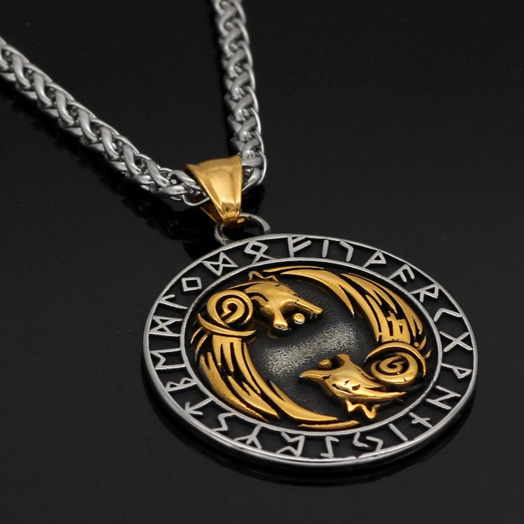 Collar Geri y Freki - Odin's Wolves Collar Geri y Freki - Odin's Wolves