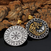 Collar de lobo dorado gigante - Fenrir Collar de lobo dorado gigante - Fenrir