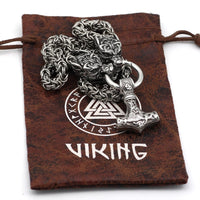 Collar de poder de Mjolnir y protección para Freki y Geri. Collar de poder de Mjolnir y protección para Freki y Geri.