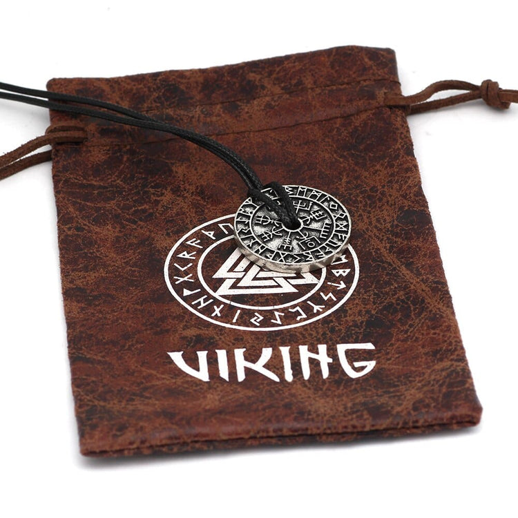 Collar rúnico Vegvisir Collar rúnico Vegvisir