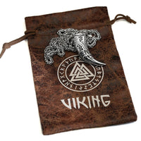 Collar vikingo Diente de Fenrir el lobo gigante Collar vikingo Diente de Fenrir el lobo gigante