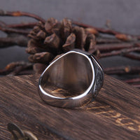 Anillo de hacha en cruz - Acero inoxidable Anillo de hacha en cruz - Acero inoxidable